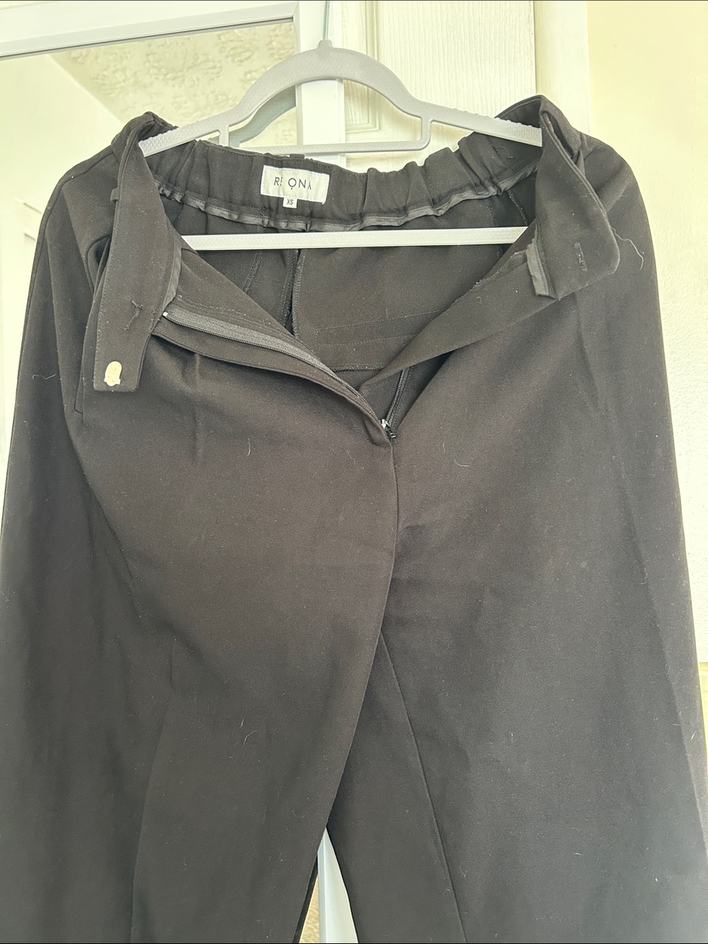 Re Ona Wide Leg Women’s Pants in Black